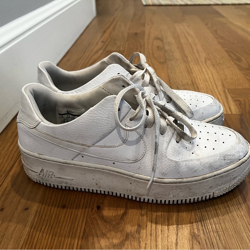 Well loved Nike Air Force ones (women’s 10)